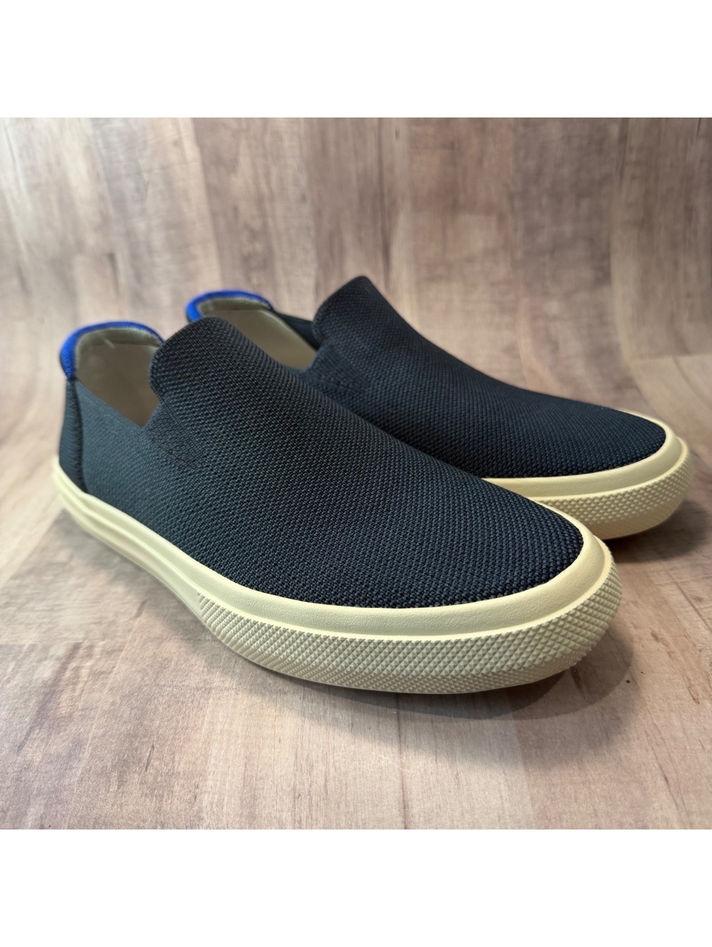 Rothy’s The City Slip On Sneaker Women's 7 Navy Blue Loafer Shoes